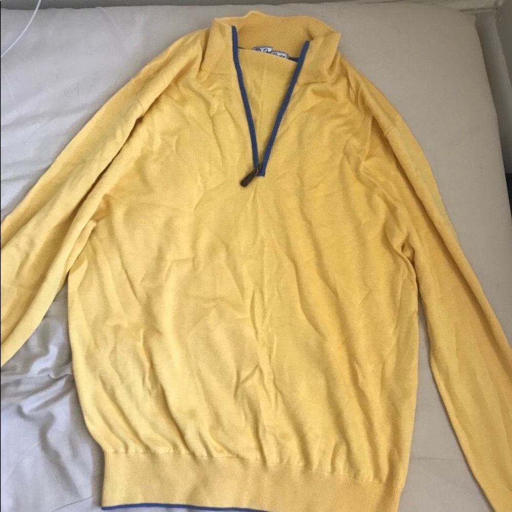 David Donahue quarter-zip Sweater